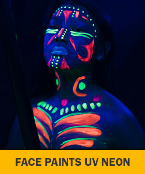 Face And Body Uv Neon Paints