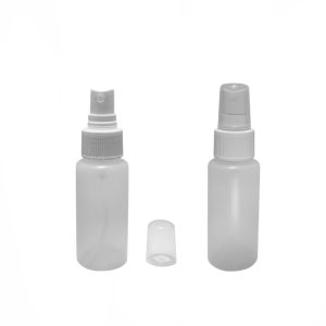 60ml Plastic Bottles HDPE Cosmetic Sanitiser Bottle Mist Spray 1