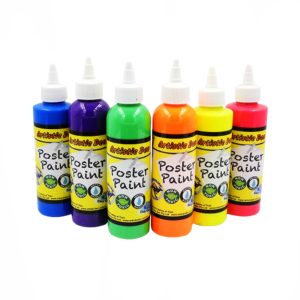 Artistic Den 250ml Poster Paint Set of 6