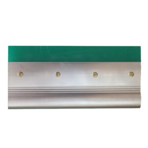 Artistic Den 25CM ALUMINIUM HANDLE TEXTILE SCREEN PRINT SQUEEGEE 75 HARDNESS REPLACEABLE BLADE