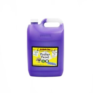 Artistic Den 5 Litre Poster Paint Purple