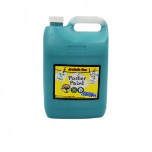 Artistic Den 5 Litre Poster Paint Turquoise