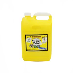 Artistic Den 5 Litre Poster Paint UV Neon Yellow