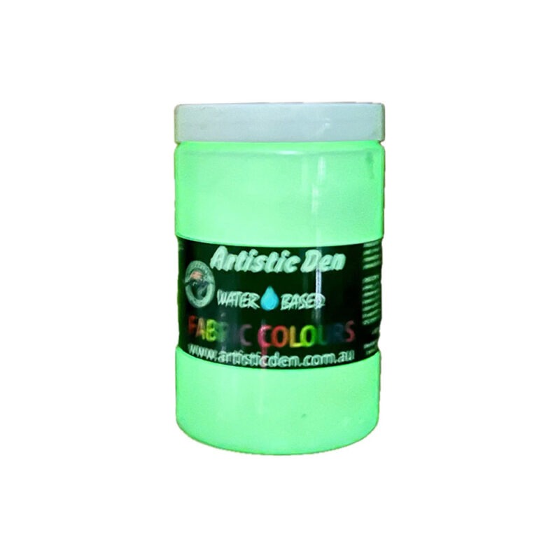 Artistic Den 500ml Glow In The Dark Textile Printing Ink Fabric Paint