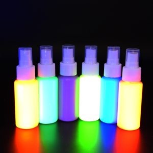 Artistic Den 60ml Tie Dye Neon 1 Collection set of 6 Glowing