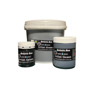 Artistic Den Black Gesso