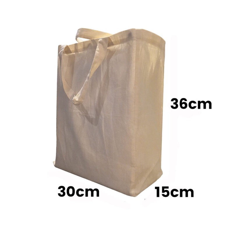 Artistic Den S2 Calico Gusset Bag H36*W30cm