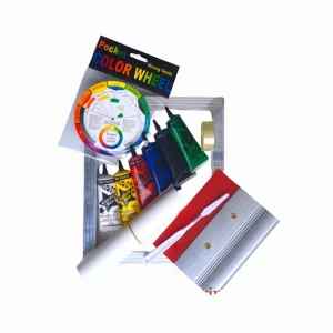 Artistic Den Calico Primary Colors Fabric Screen Printing Kit