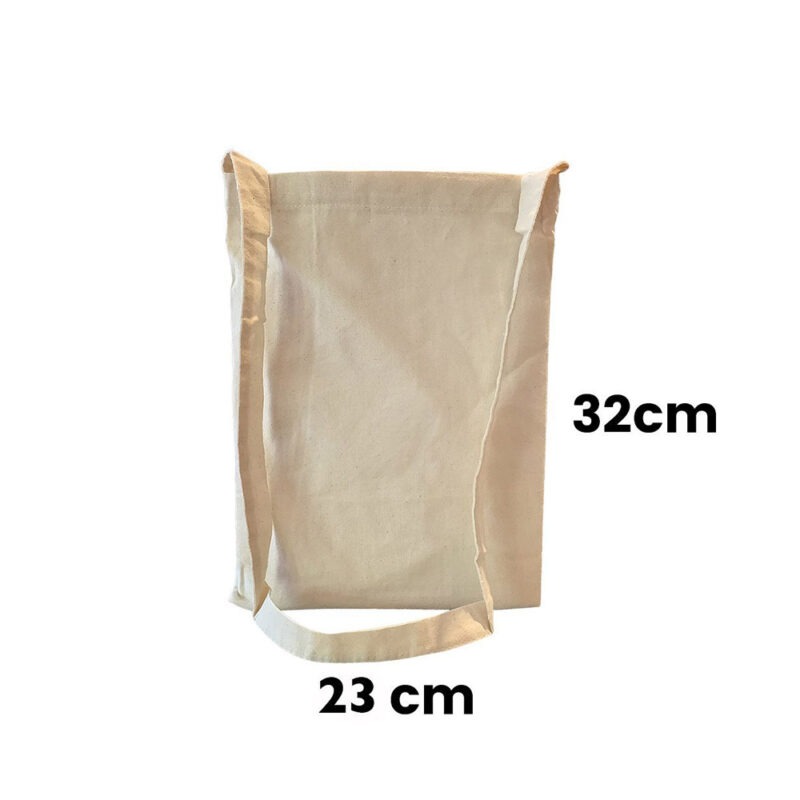 Artistic Den Calico Shoulder Bag Natural Size 4