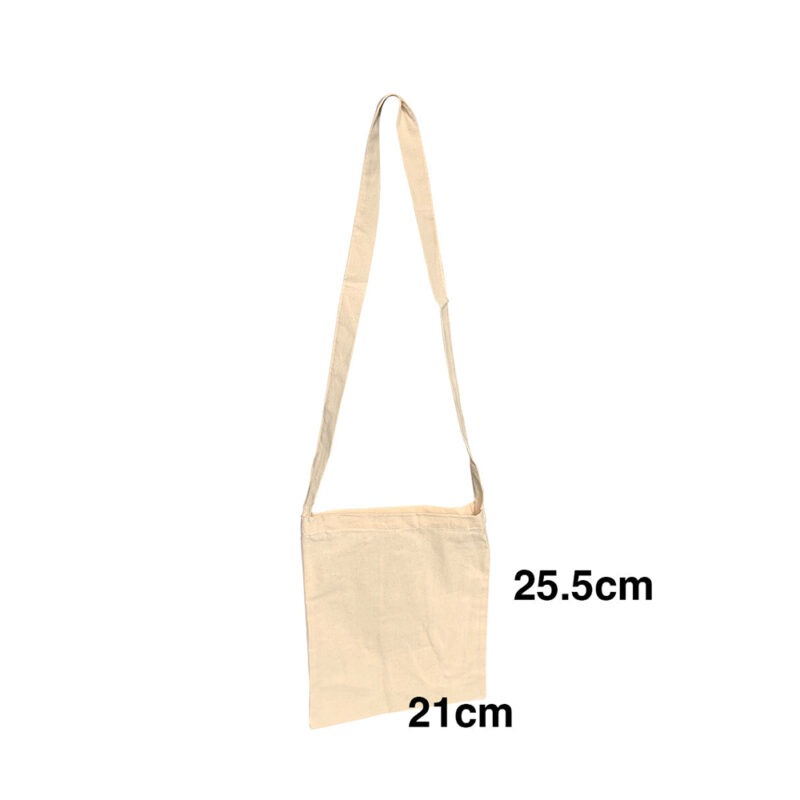 Artistic Den Calico Shoulder Bag Natural Size 8