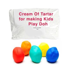 Artistic Den Cream of Tartar for making Kids Playdough Play-doh 1kg