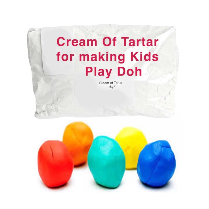 Artistic Den Cream of Tartar for making Kids Playdough Play-doh 1kg