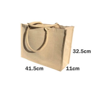 Artistic Den Eco Hessian / Jute Gusset Bags