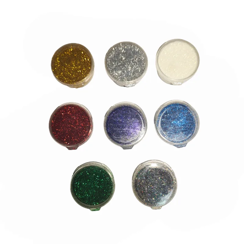 Artistic Den 15ml Glitter Powder Set of 8