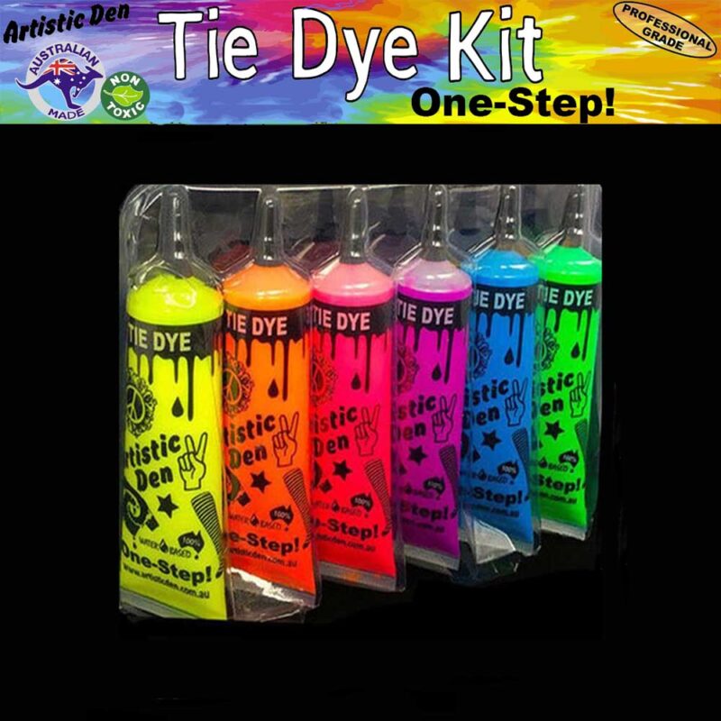 Artistic Den Party NEON TIE DYE SET 20+ PROJECTS UP TO 200+ PROJECTS