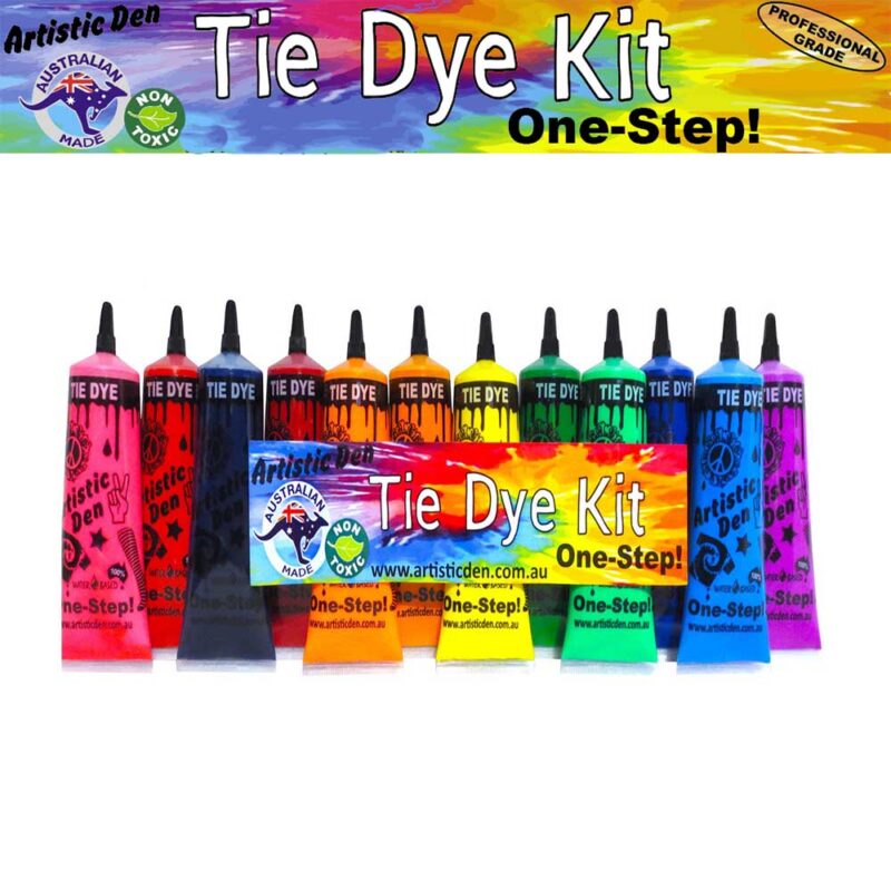 Artistic Den Tie Dye 12 x Colour Kit Kaleidscope