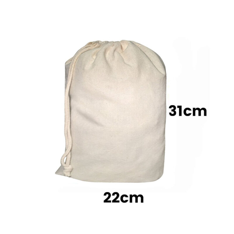 Artistic den Calico Drawstring bag size 2
