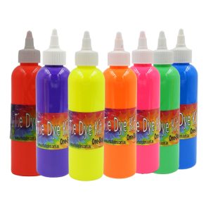 UV Neon Glow Professional Grade Tie Dye Set of 7