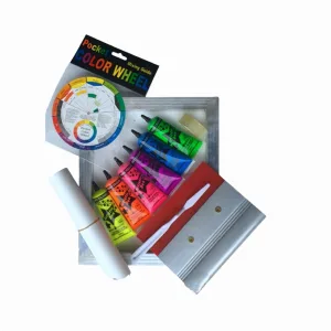 rtistic Den UV Neon Screen Printing Kit